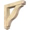 Ekena Millwork Funston Arts and Crafts Rough Sawn Bracket w/ Offset Brace, Douglas Fir, 6"W x 30"D x 30"H BKT0604X30X30FST03RDF - alternate 1